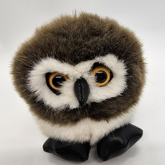 Vintage 1994 Swibco Puffkins Olley the pudgy Owl plush stuffed bird - Picture 1 of 10